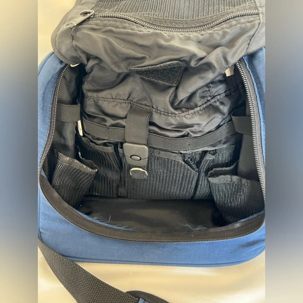 Blue Tour Messenger Bag
